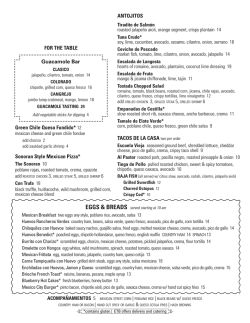 Brunch - El Toro Blanco
