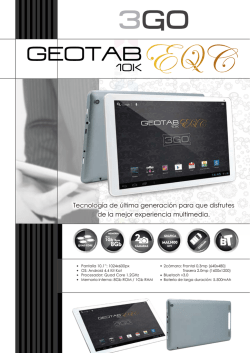 Ficha Tablet GT10K-EQC
