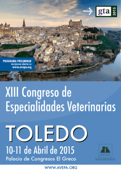 XIII Congreso de Especialidades Veterinarias