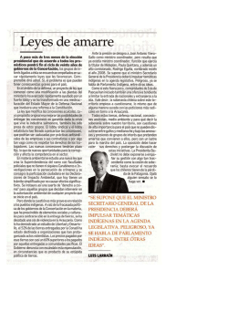 Leyes de amarre