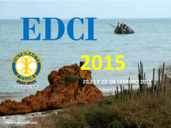 PRESENTACION EDCI 2015 - Club Rotario Medanos de Coro