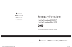 Formulary/Formulario 2015
