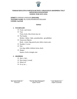 2do Básica - arosemenatola.edu.ec