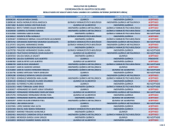 Consultar aqu&iacute; - CAE, Facultad de Qu&iacute;mica UNAM