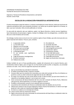 Escollos en la redacci&oacute;n interpretativa
