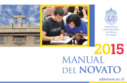 MANUAL DEL NOVATO - Pontificia Universidad Católica de Chile