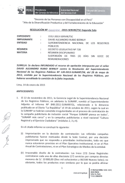 "Decenio de las Personas con Discapacidad en el Perú