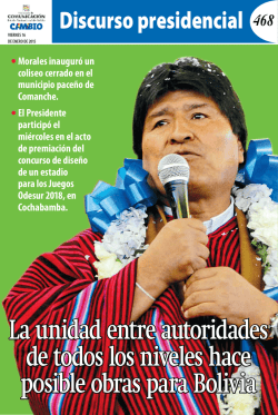 Discurso Presidencial 16-01-15