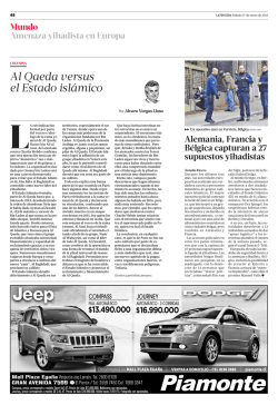 Al Qaeda versus el Estado isl&aacute;mico