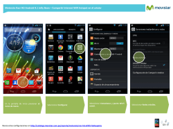 Motorola XT925 Razr HD - Compartir Internet WIFI hotspot en Android
