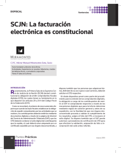 SCJN: La facturaci&oacute;n electr&oacute;nica es constitucional