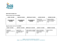 nMENU ENERO 2015