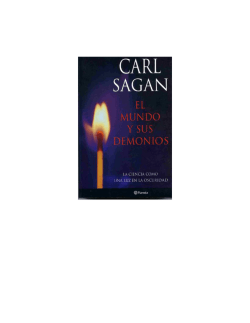 Carl Sagan - El mundo y sus demonios