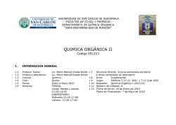 Prog.QOII2015(Q) - Departamento de Química Orgánica