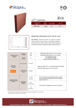 Tabique gran formato TGF® 7 Sampedro