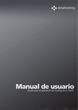 Manual hosting PDF
