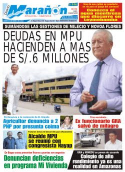 deudas en mpu hacienden a mas de s/.6 millones