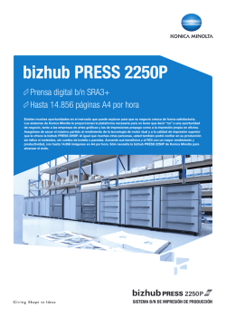 bizhub PRESS 2250P datasheet_sp.indd