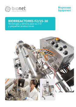 Catalogo Fermentadores/Biorreactores F2/15-30