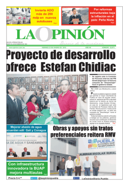 Obras y apoyos sin tratos preferenciales reitera RMV