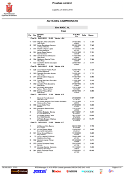 Clasificaciones - Federaci&oacute;n riojana de atletismo