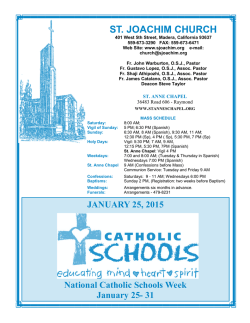 ST. JOACHIM CHURCH