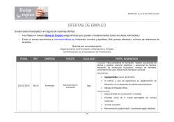 [PDF] Bolet&iacute;n de ofertas de emprego da Confederaci&oacute;n de