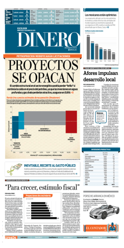 &ldquo;Para crecer, est&iacute;mulo fiscal&rdquo;
