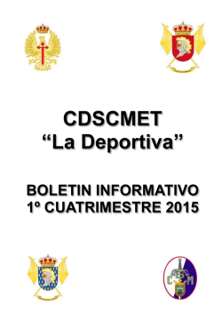 Actividades deportivas y culturales en el CDSCM "La Deportiva"