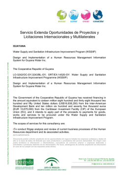 Documento Interno - Extenda - Agencia Andaluza de Promoci&oacute;n