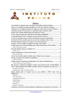 Titulares - Prisma Bolivia