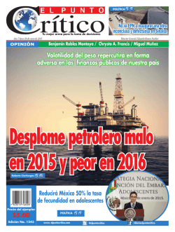 Volatilidad del peso repercutir&aacute; en forma adversa