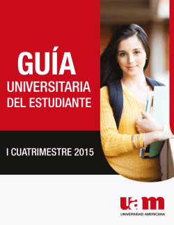 Guía - Universidad Americana