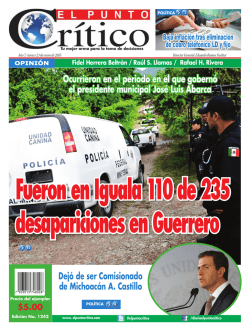 Ocurrieron en el periodo en el que gobernó el