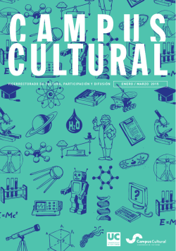 Agenda Campus Cultural - Universidad de Cantabria
