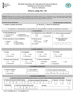 difteria f230 - Instituto Nacional de Salud