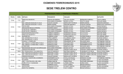 SEDE TRELEW CENTRO