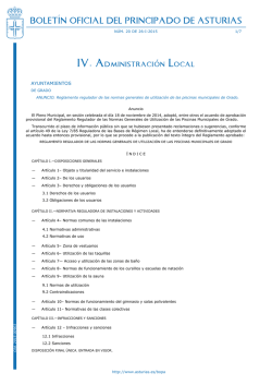 Bolet&iacute;n Oficial del Principado de Asturias