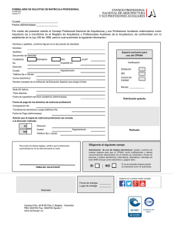 Diligencie e imprima el formulario en este link