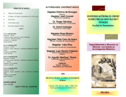 Brochure Historia 2015-2016 - Universidad Autónoma de Chiriquí