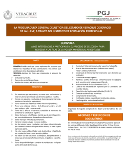 CONVOCA - Gobierno del Estado de Veracruz