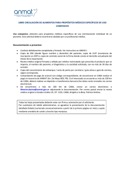 INSTRUCTIVO DE SOLICITUD DE IMPORTACI&Oacute;N