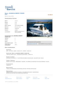 Barco: JEANNEAU MERRY FISHER 805