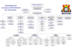 Organigrama Enero 2015.cdr - Cuerpo de Bomberos de Honduras
