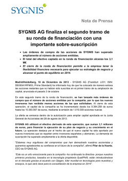 Nota de Prensa