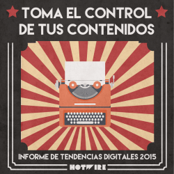 Informe de Tendencias Digitales 2015