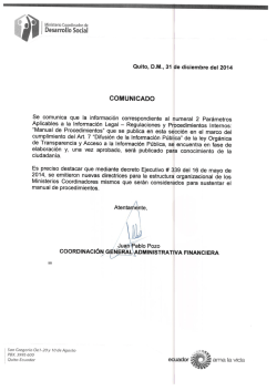 Scanned Document - Ministerio Coordinador de Desarrollo Social