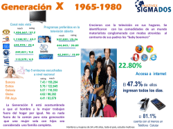 Generación X 1965-1980 - Multivex Sigma Dos Guatemala