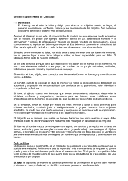 DIRECTIVA No - Colegio Militar Leoncio Prado