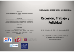 D&iacute;ptico VI Seminario Econom&iacute;a Demogr&aacute;fica